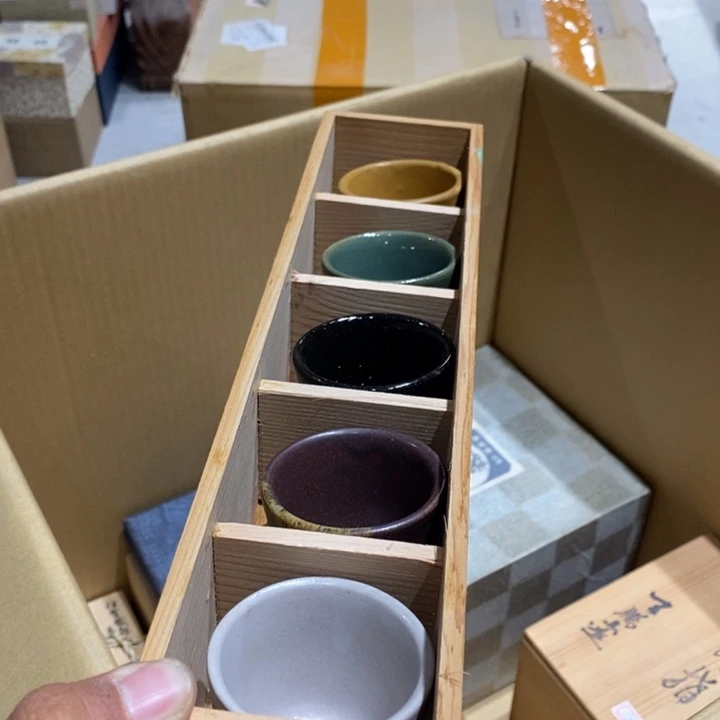 日本淘器小杯大漏
