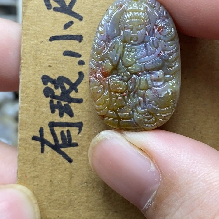 硅化珊瑚（珊瑚玉）未镶嵌颈饰