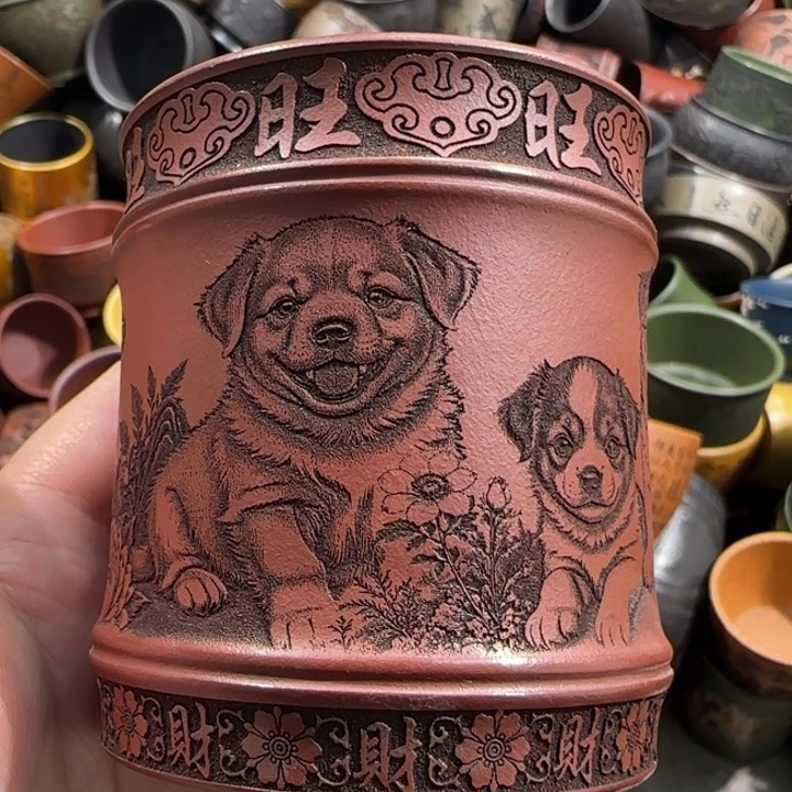 茶杯紫砂全手工紫砂