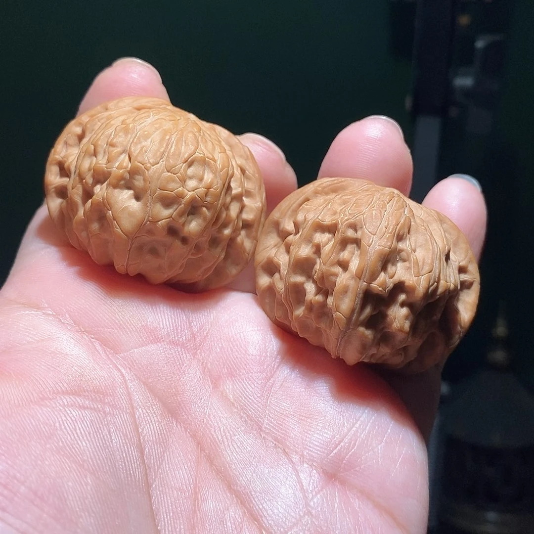 把件文玩核桃42.8磨盘全品