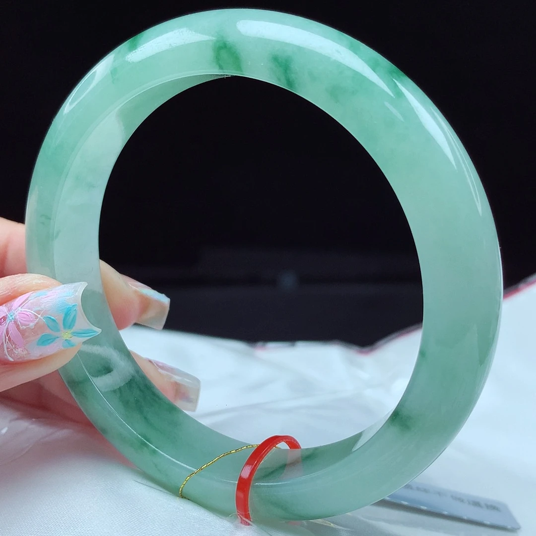 翡翠手镯未镶嵌58圈4533