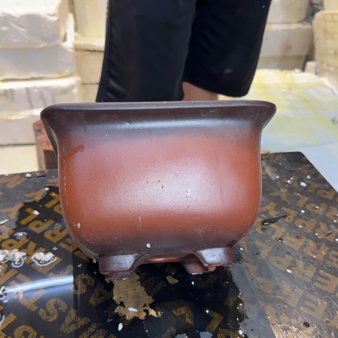 紫砂花盆口径20.15口径