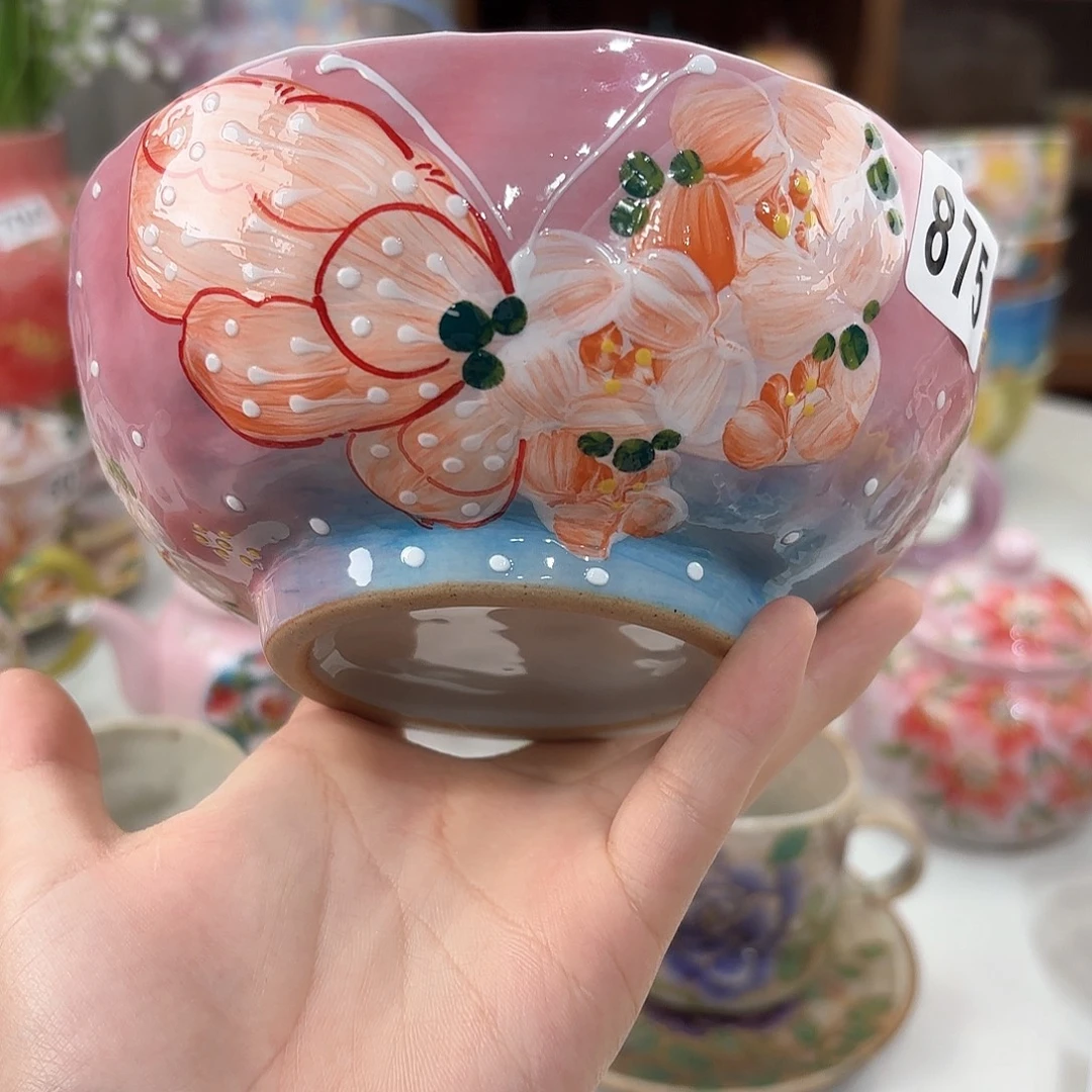 景德镇手绘高温釉下彩陶瓷茶具