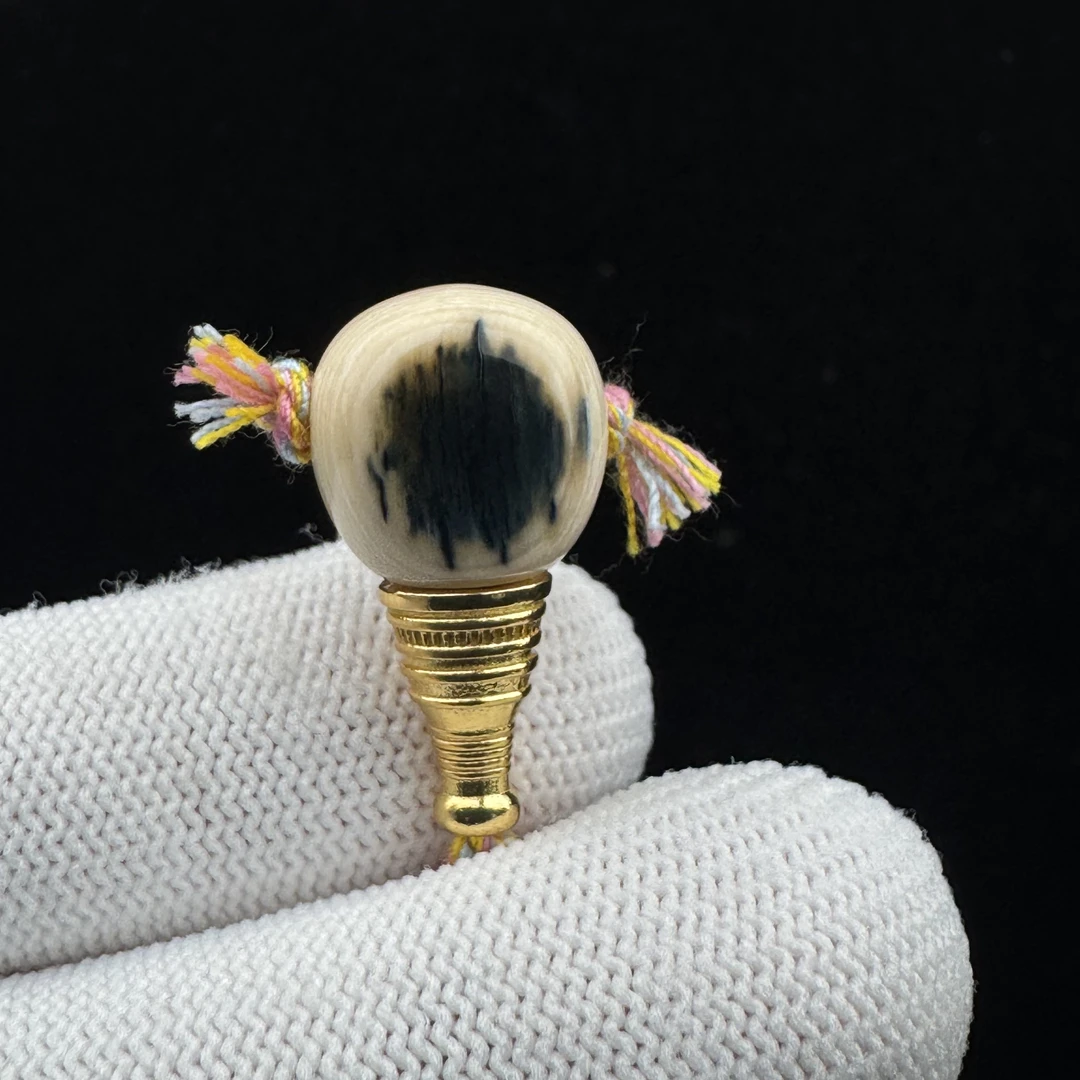 D7162天然猛犸牙 三通 13.3*24.5mm支持鉴定 假一罚四