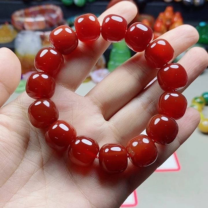 未镶嵌手链玛瑙/玉髓一*