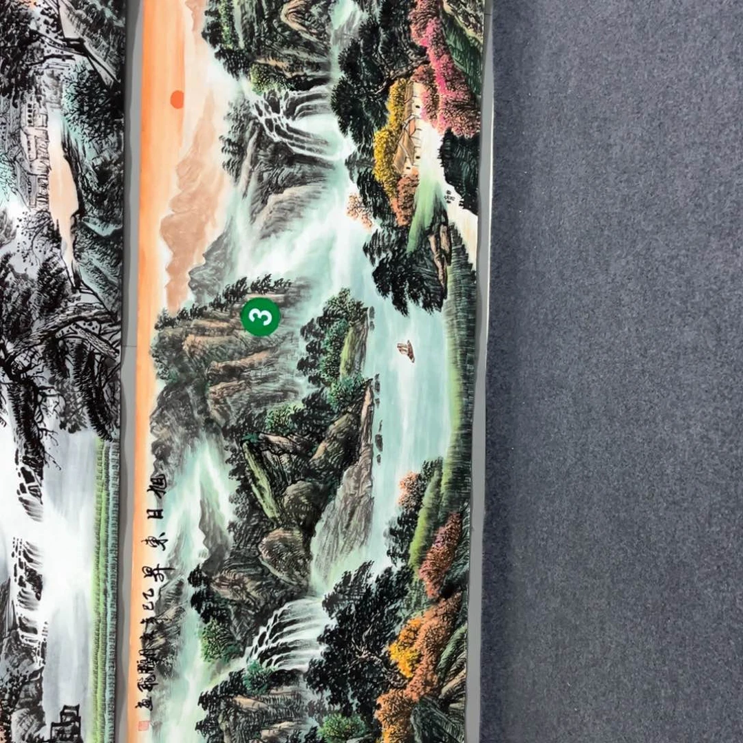 国画国画作品老师手绘