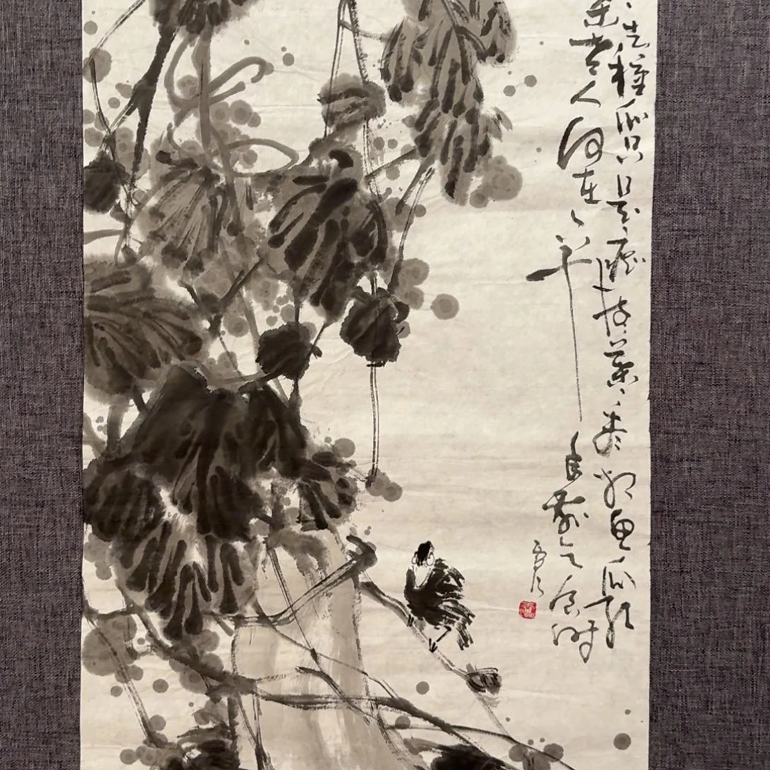 国画雷公老师作品画作