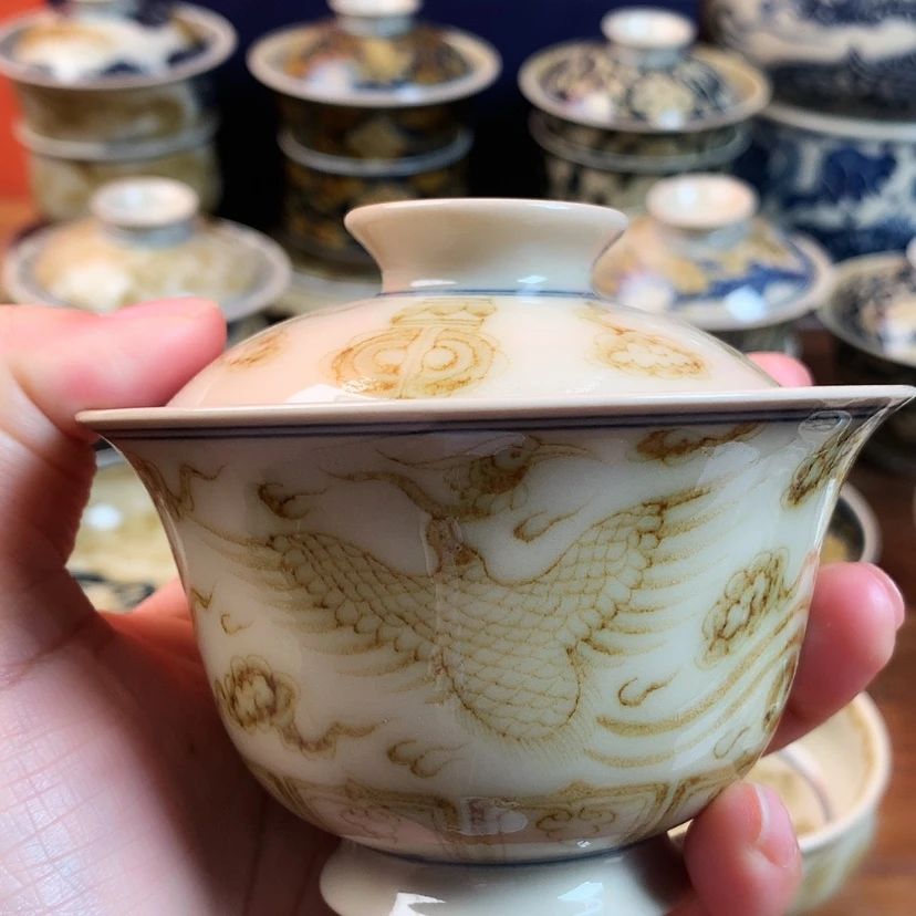 【闪购商品】西****团盖碗