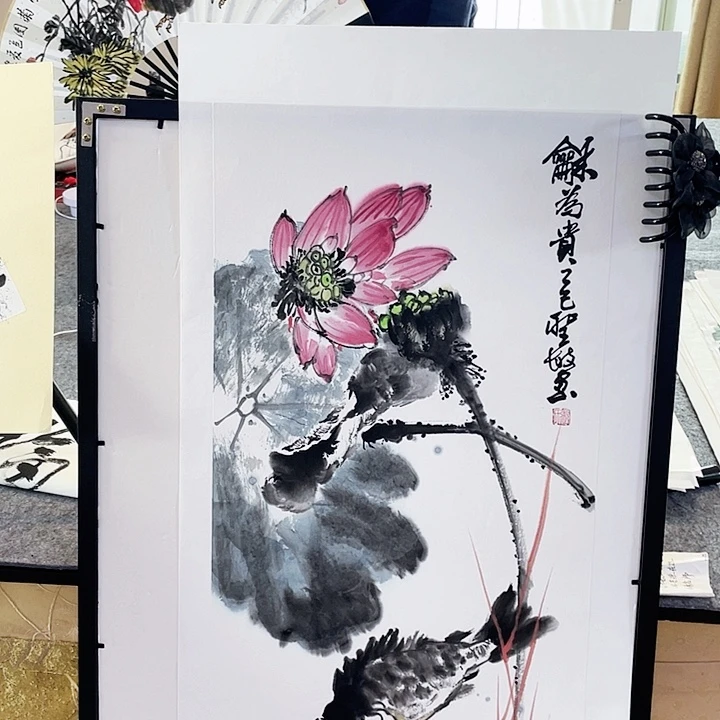 国画张圣敏先生纯手绘作品