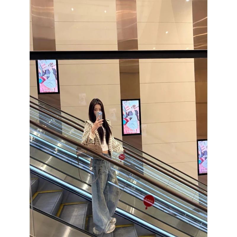 2025秋季小众设计感慵懒风修身显瘦外套上衣休闲简约阔腿长裤套装