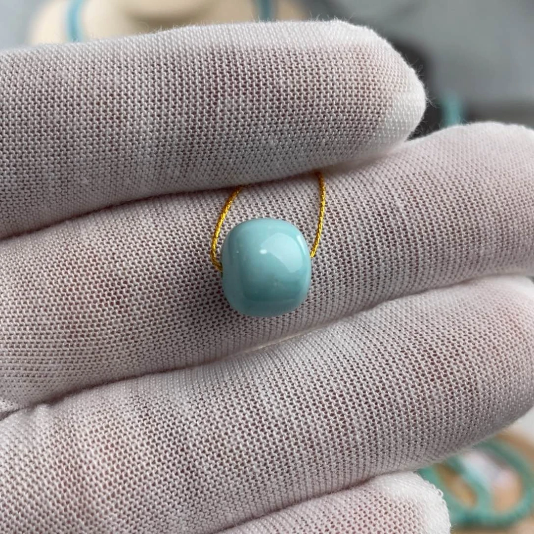 绿松石手链未镶嵌老型卡10×9