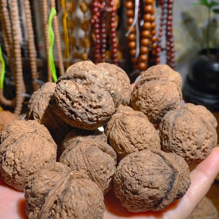 野生铁核桃手把件10颗