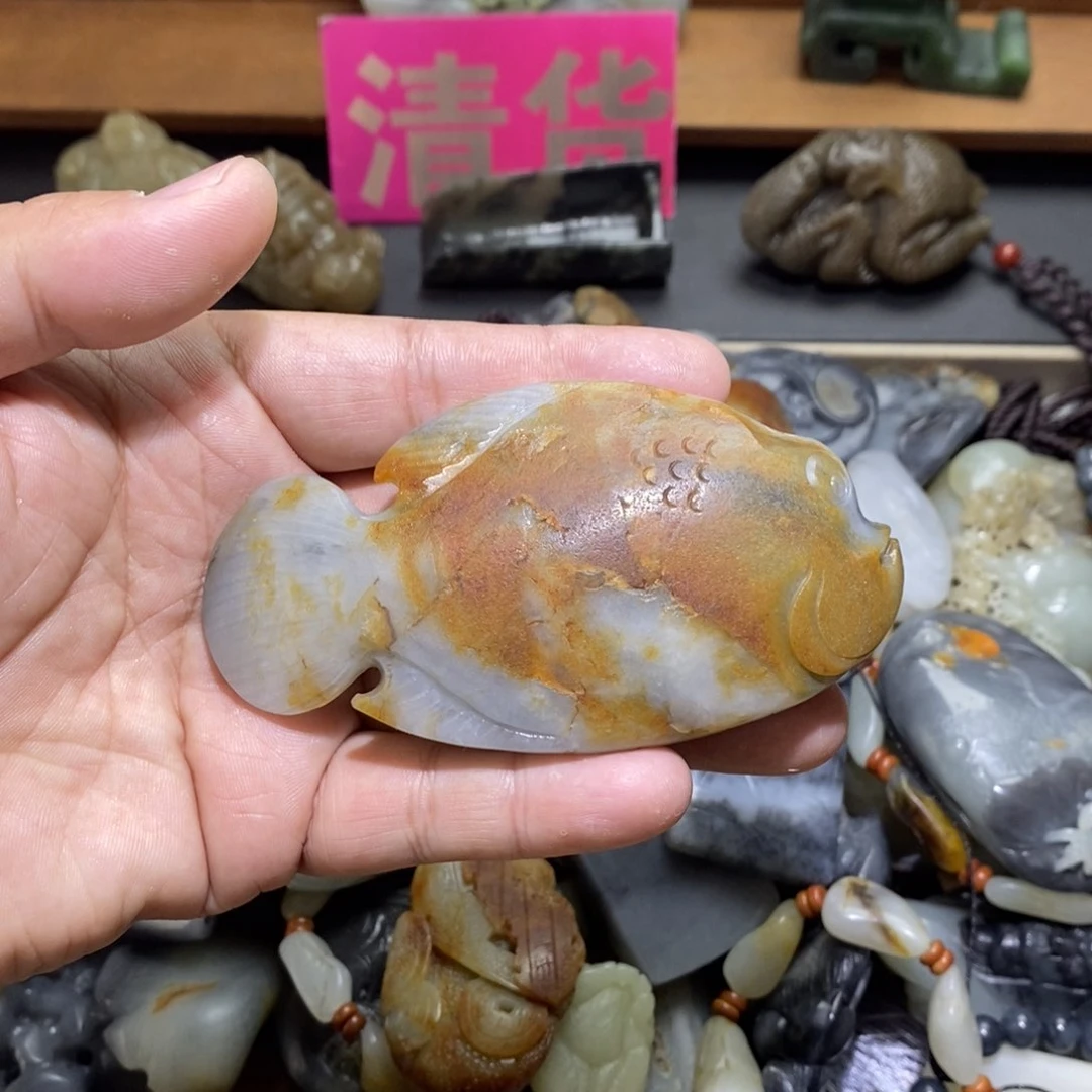 未镶嵌和田玉把件