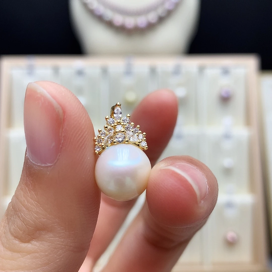 颈饰淡水珍珠合金