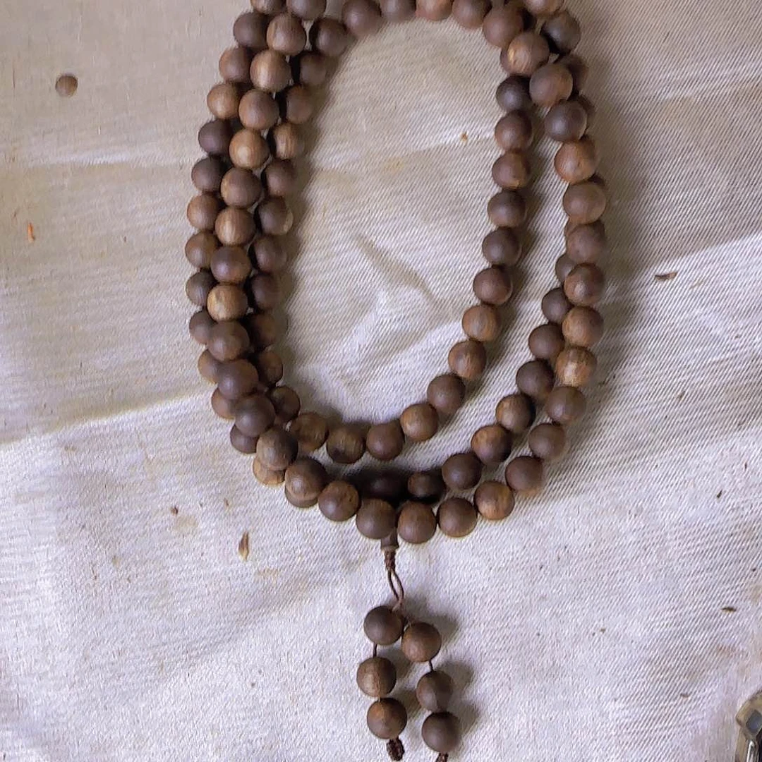 手串沉香芽庄白棋10圆珠多圈收藏级63克多样性发一