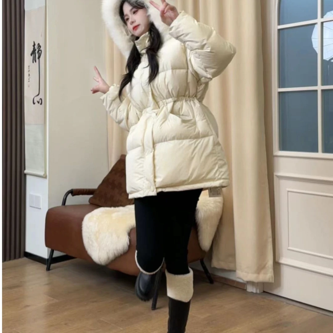 【欣儿优选】漫天飞雪D3YRF1858白鸭绒羽绒服预