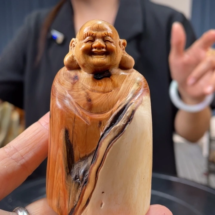 柏木（崖柏）手把件