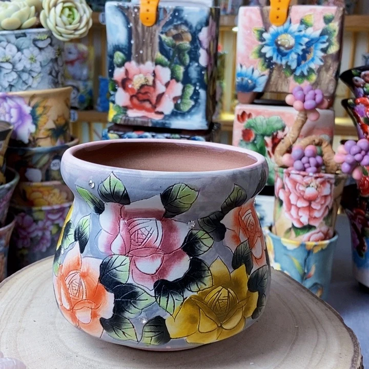 景德镇艺术手绘作品