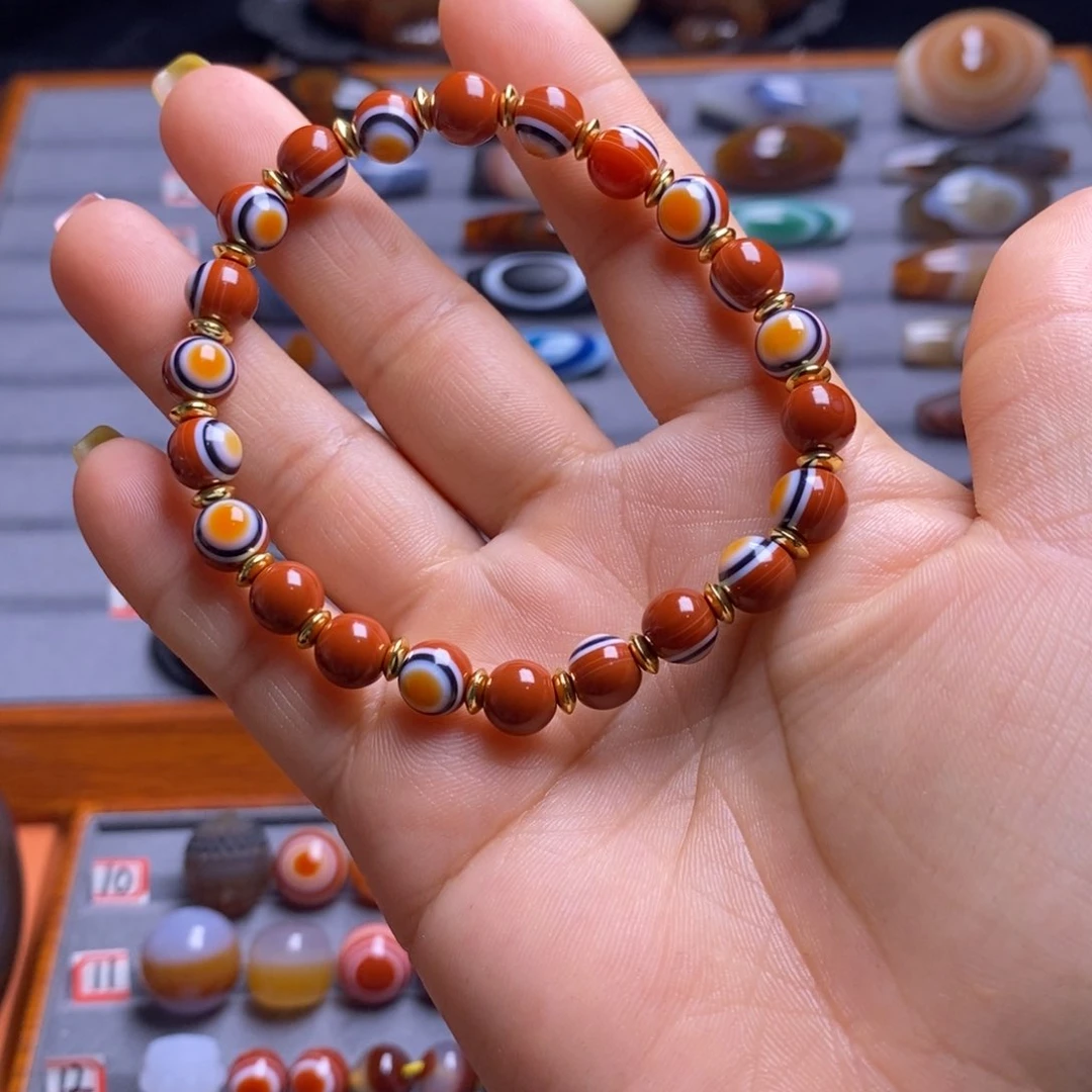 玛瑙/玉髓颈饰未镶嵌秋*