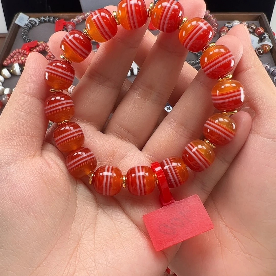 玛瑙/玉髓合金手链