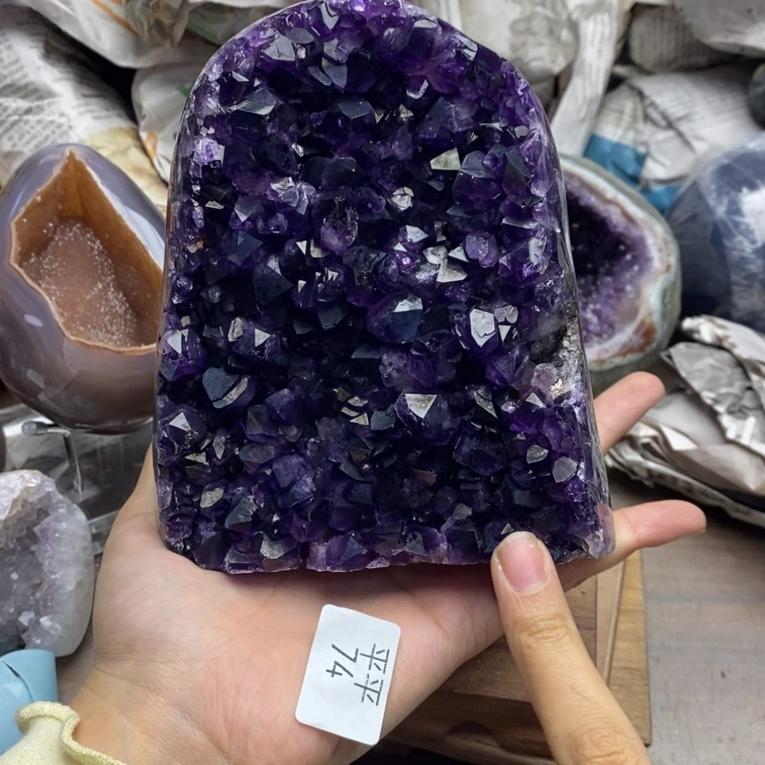 未镶嵌珠宝半成品紫晶