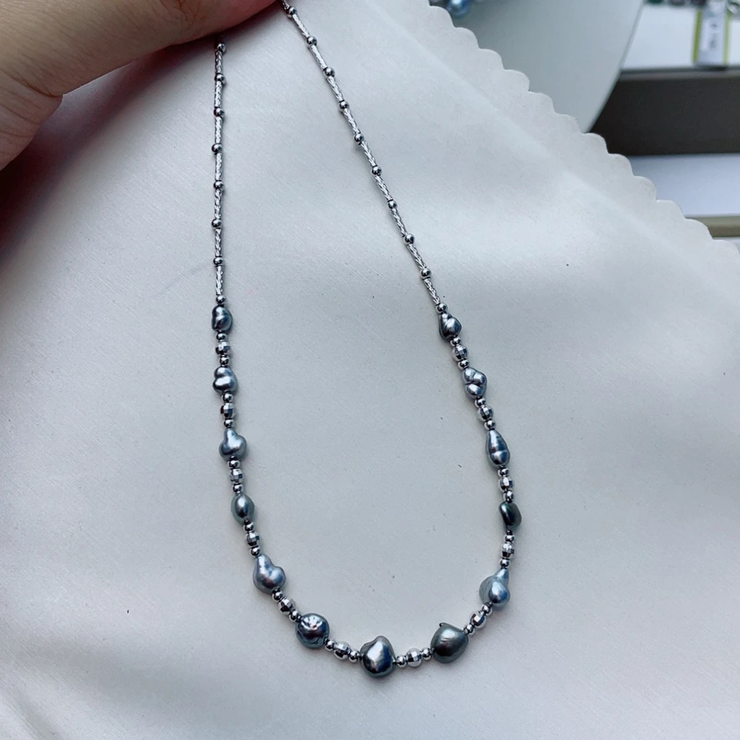 未镶嵌海水珍珠颈饰w8