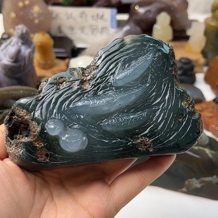 玛瑙/玉髓颈饰未镶嵌✨****杀