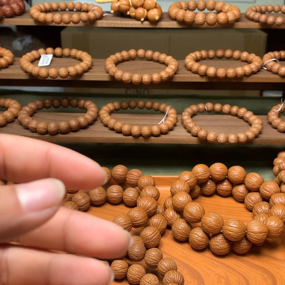 手串文玩核桃阿*全品聚宝盆手串16+