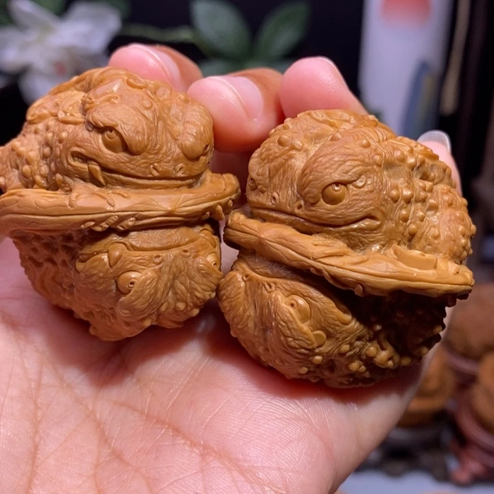 【闪购商品】核桃手串/手链猿*五帝钱雕刻