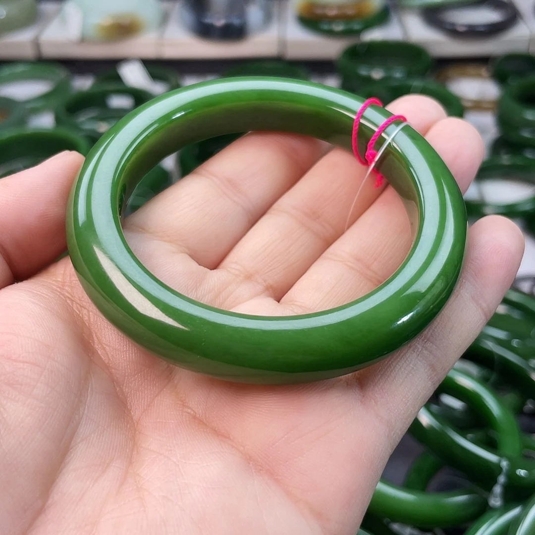 和田玉（碧玉）手镯未镶嵌