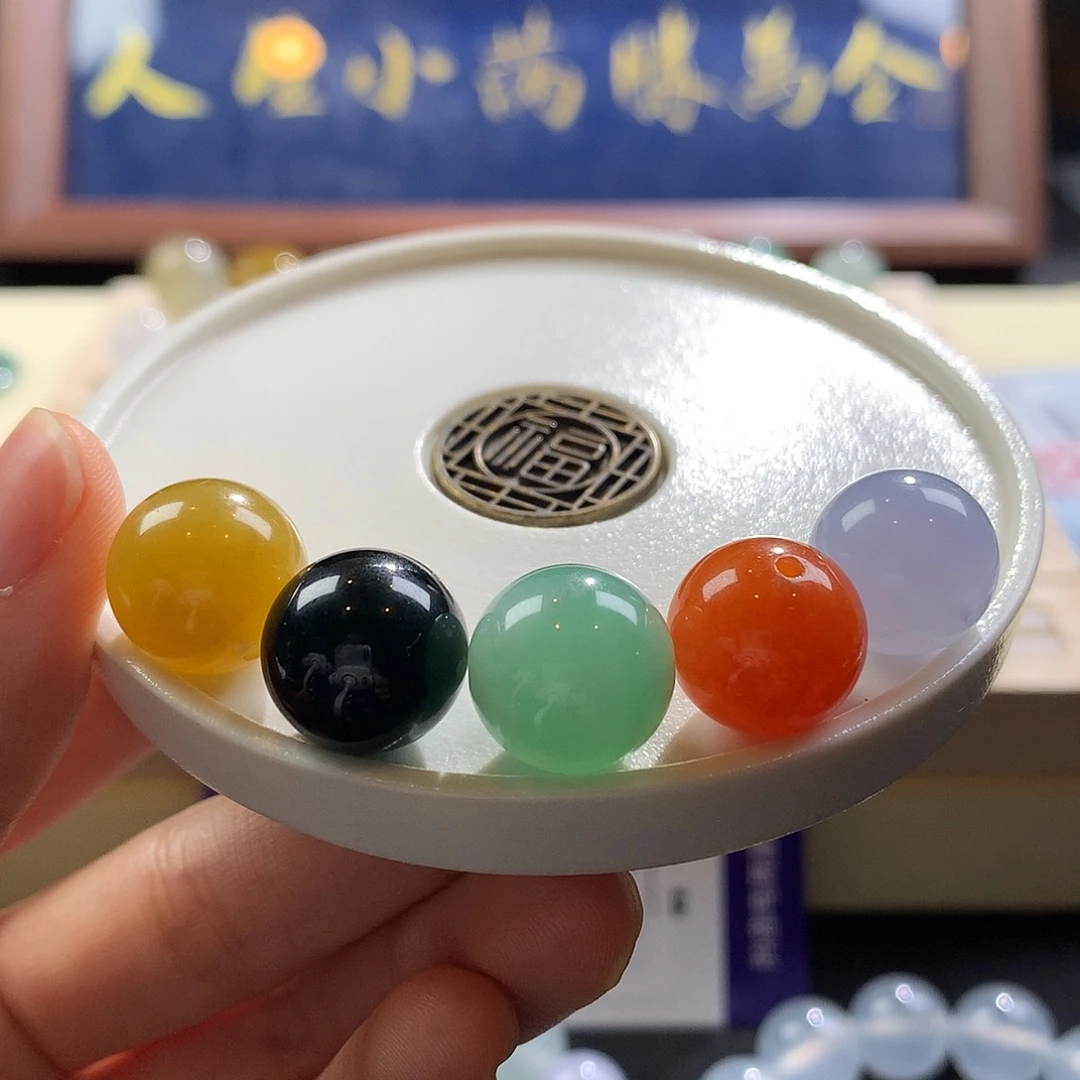 散珠翡翠翡翠珠子13