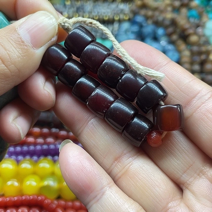 玛瑙/玉髓未镶嵌玛瑙手镯项链谢谢谢