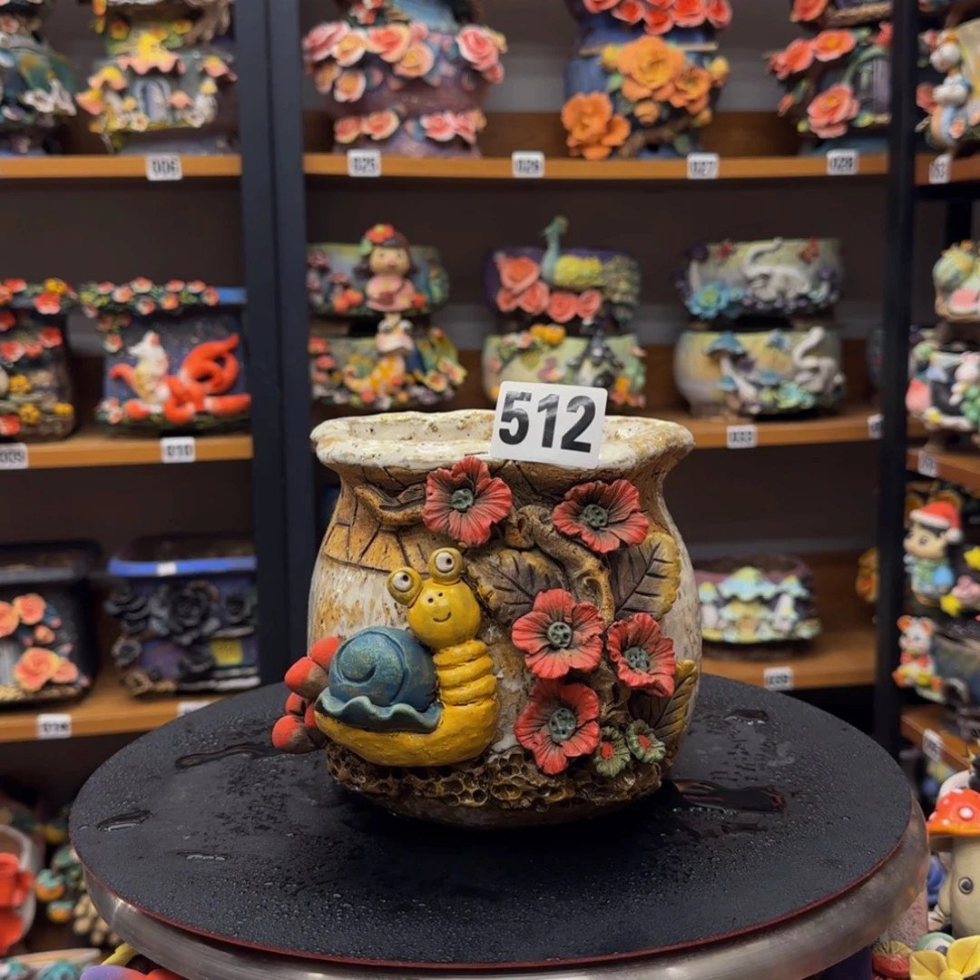 【闪购商品】粗陶手捏