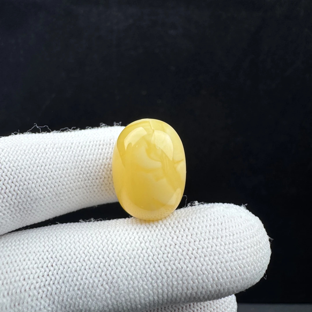 M1760天然原矿蜜蜡 枣珠15.5*21.2mm支持复检假一罚十
