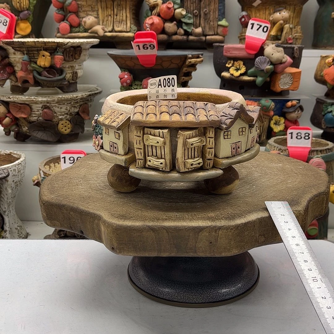 花盆080陶然瑕疵福利