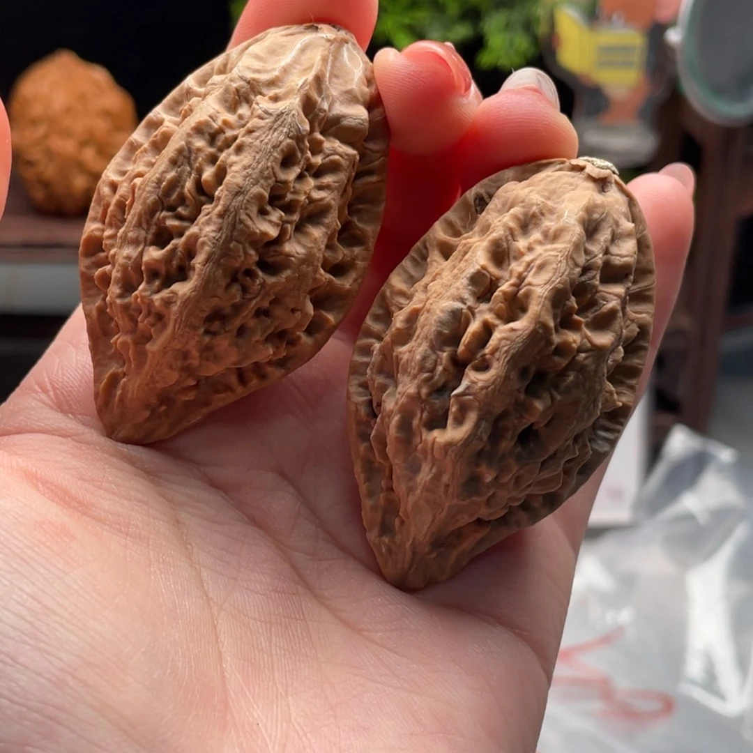 文玩核桃把件小楸千80