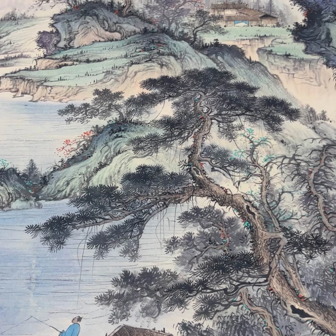国画春**明国画老师作品