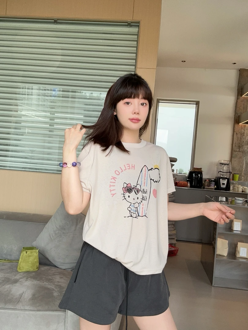 SEVENFUOO -TX【冲浪kitty】短袖