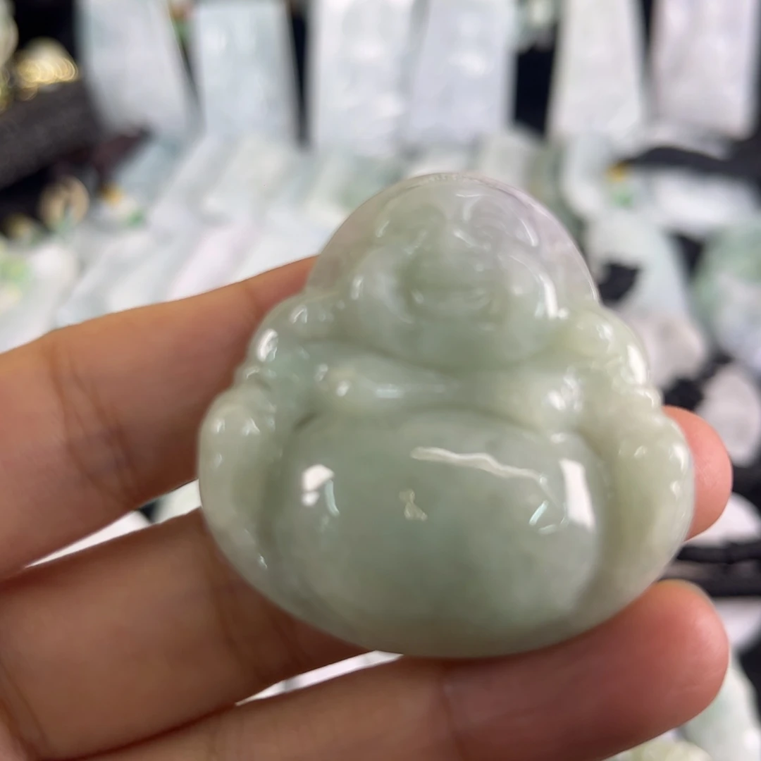 翡翠未镶嵌吊坠(不含链)瑕疵