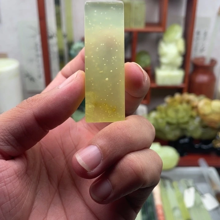未镶嵌岫玉四大名玉印章