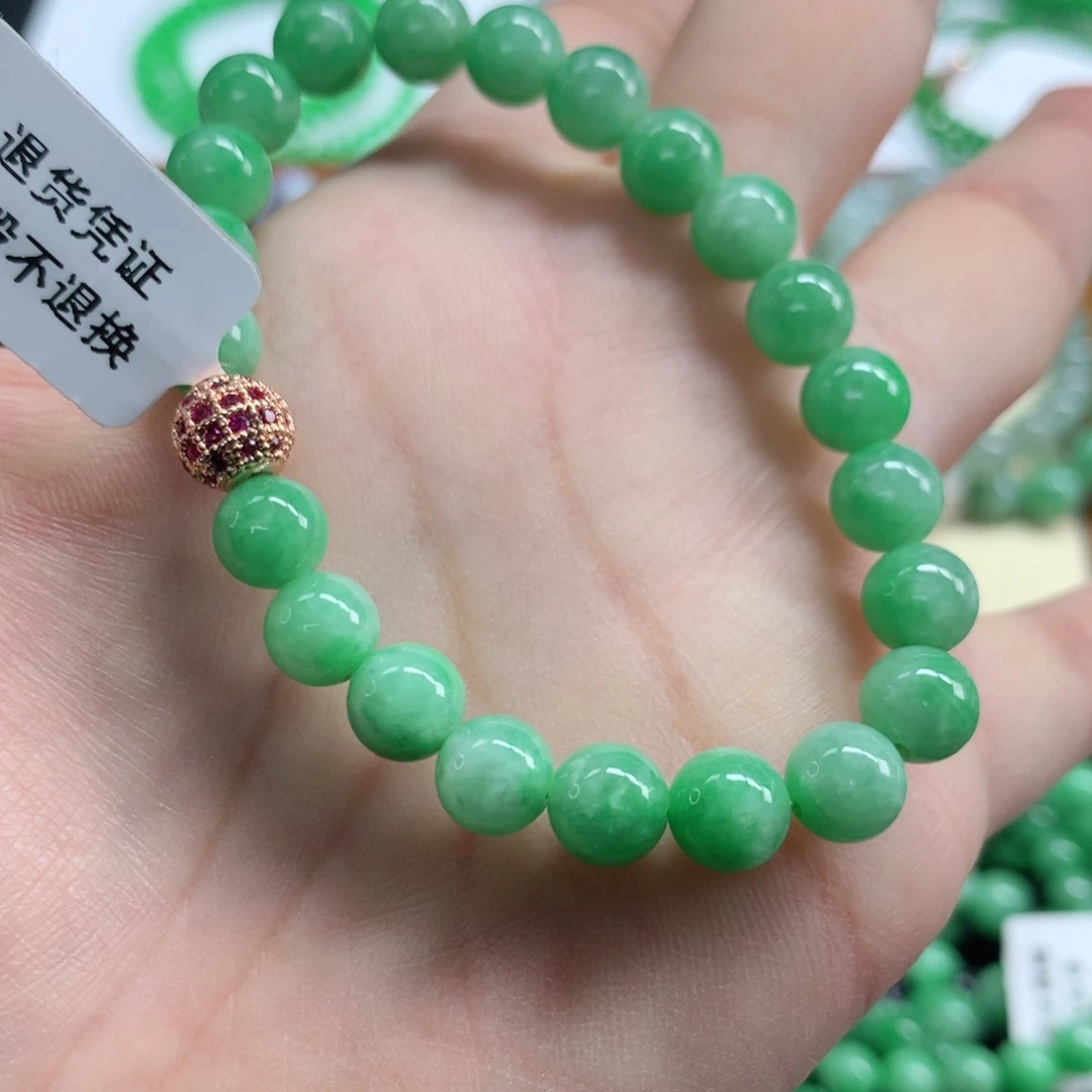 未镶嵌手链翡翠翡翠