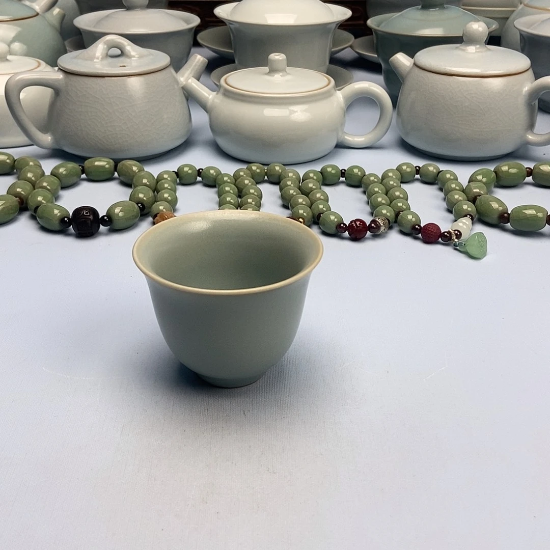 杯仿古铃铛杯原矿原釉原产地