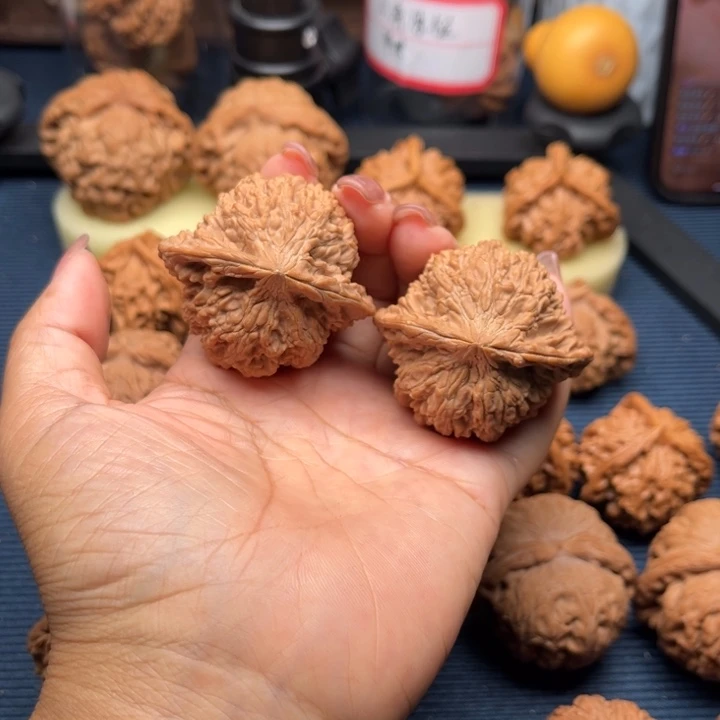 吊坠文玩核桃46满天星全品