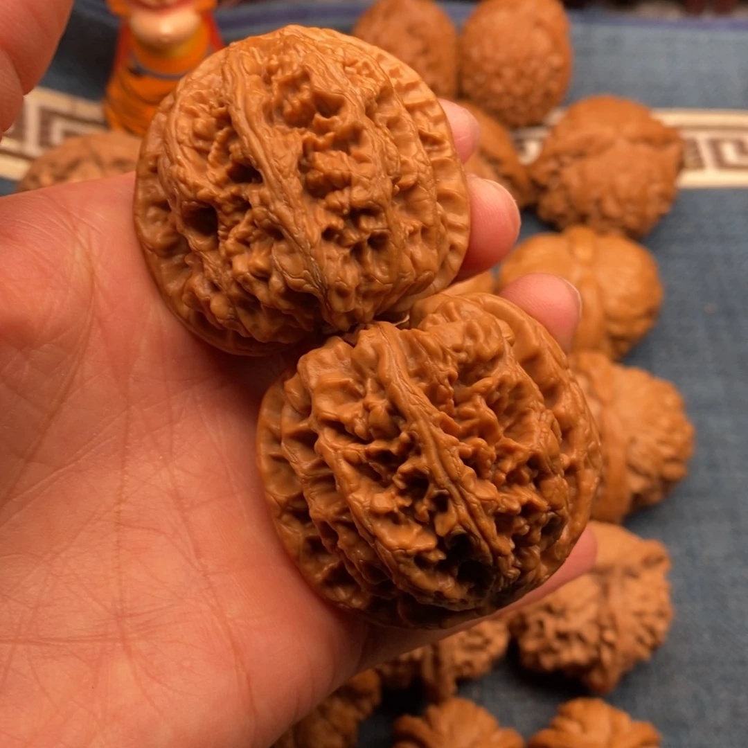 文玩核桃把件45大粗筋