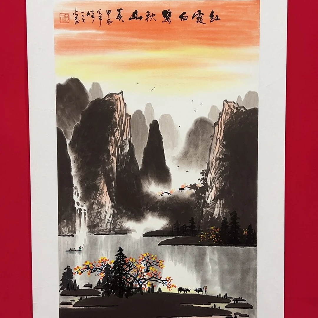国画斗方题材精品