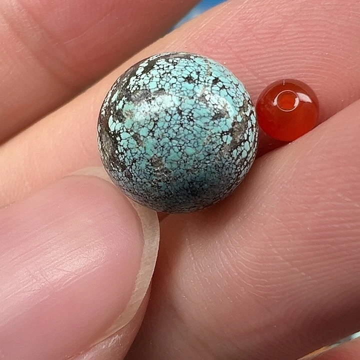 南红玛瑙未镶嵌配饰卡11.2