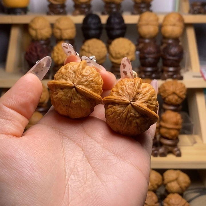 吊坠文玩核桃35福瓜三棱Y46