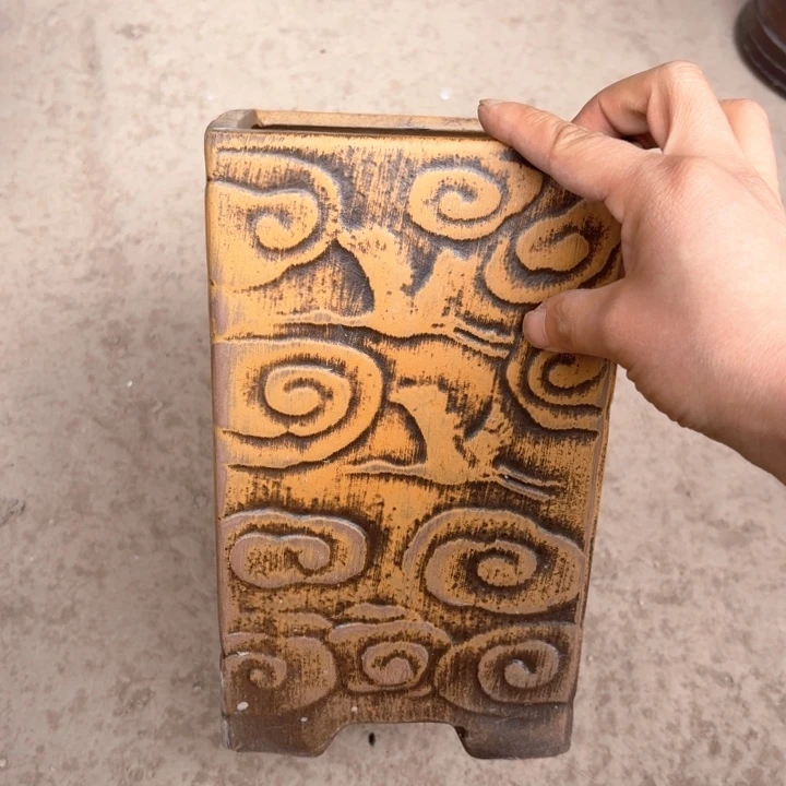 紫砂花盆口径14/22有孔