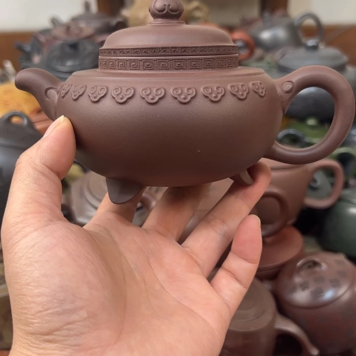 茶壶紫砂紫砂壶微瑕疵