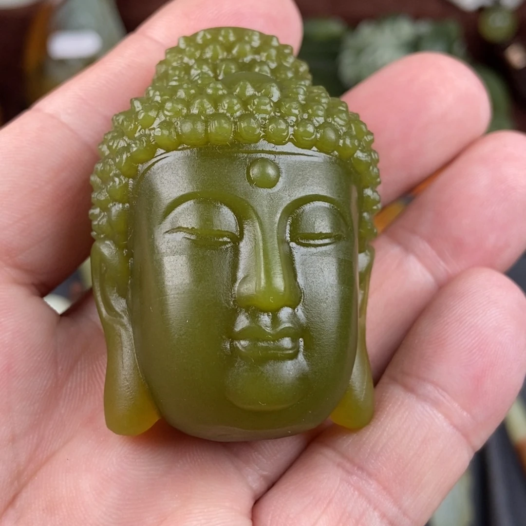 蛇纹石玉手把未镶嵌勇**涯